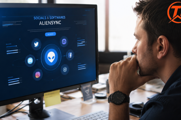 socials and softwares aliensync