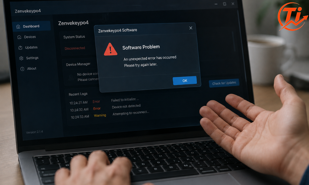 zenvekeypo4 software problem